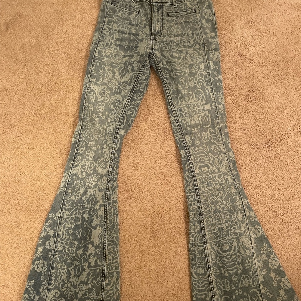 Free people flare jeans size 27